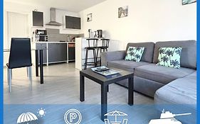 Maison rénovée 800 m plage Omaha beach avec extérieur aménagé proche Port en Bessin